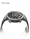 Snake Chain Mechanical Watch with black Dial